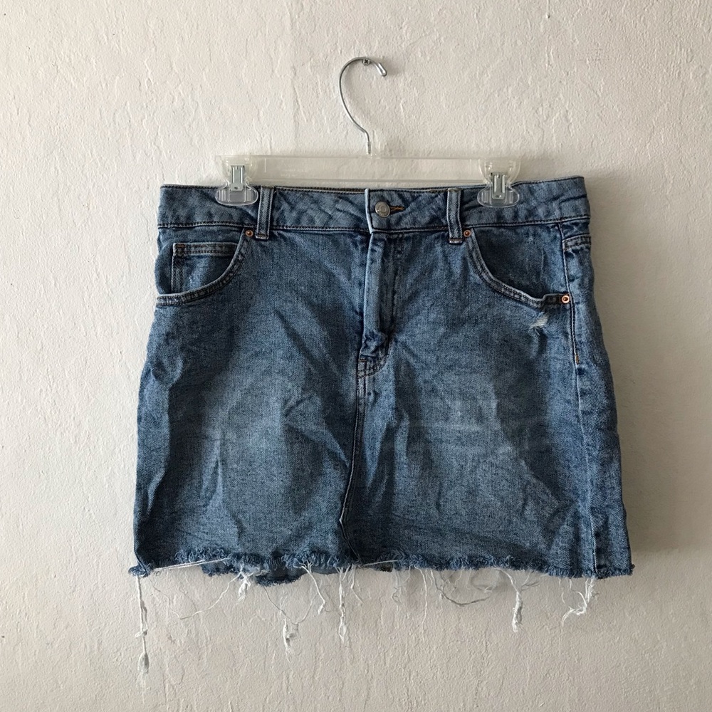 Wild Fable High Waisted Jean Skirt